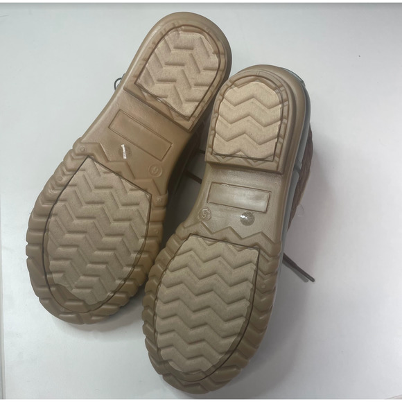 St. John's Bay Denton Rain Boots Green Brown Size 6 NIB - Picture 8 of 9